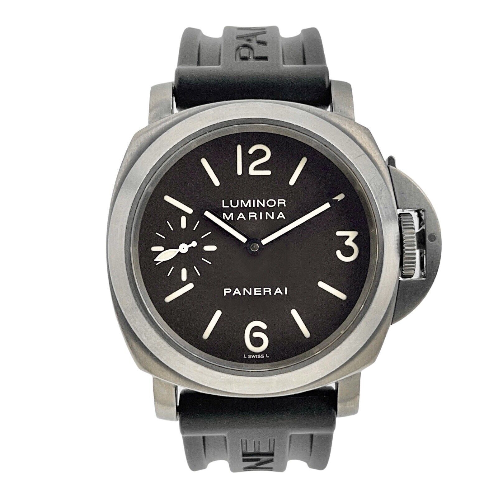 Panerai Luminor Marina Titanium 44mm Manual Wind Men’s Watch PAM00061