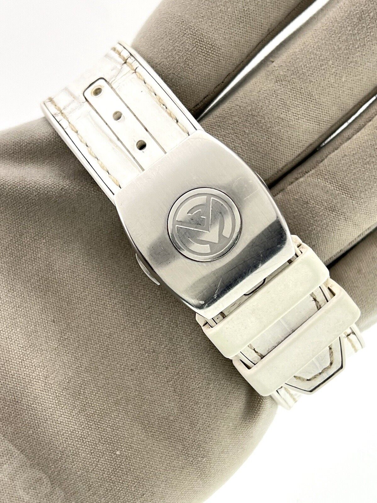 Franck Muller Vanguard Steel White Dial 45mm Automatic Mens Watch V45SCDT