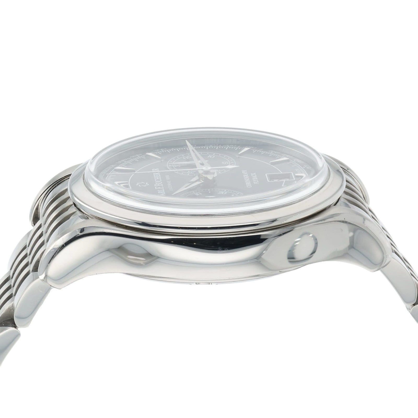 Carl F Bucherer Manero Stainless Steel Blue Dial 43mm Automatic Mens 10919.08
