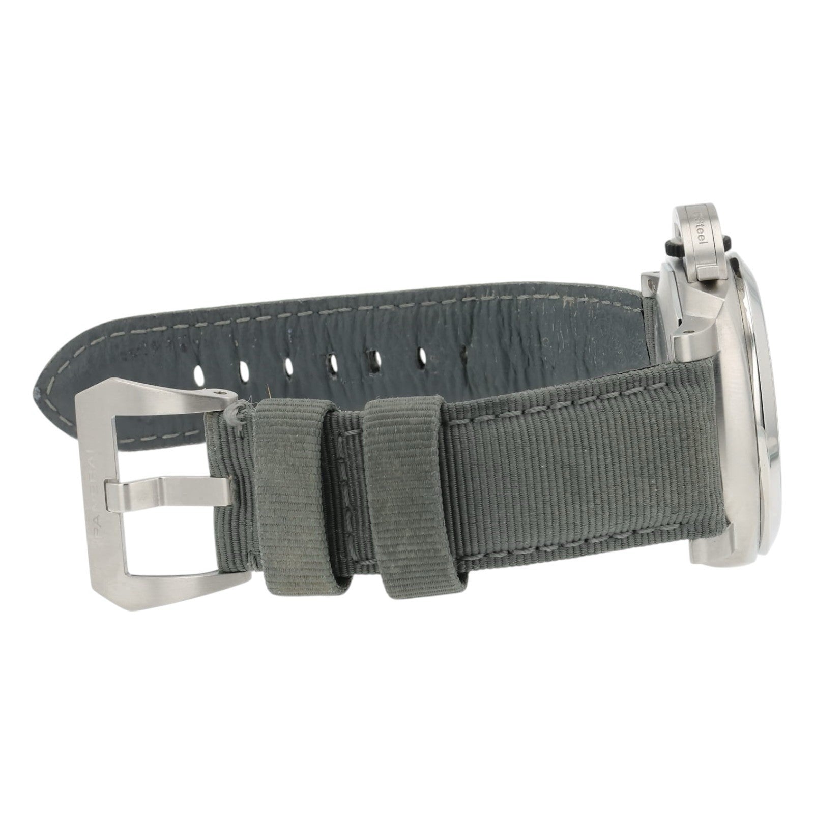 Panerai Luminor Marina Black Gray Dial Stainless Steel 44mm Automatic PAM01358