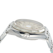Rolex Datejust Stainless Steel Silver Dial 36mm Quartz Men’s Watch 17014