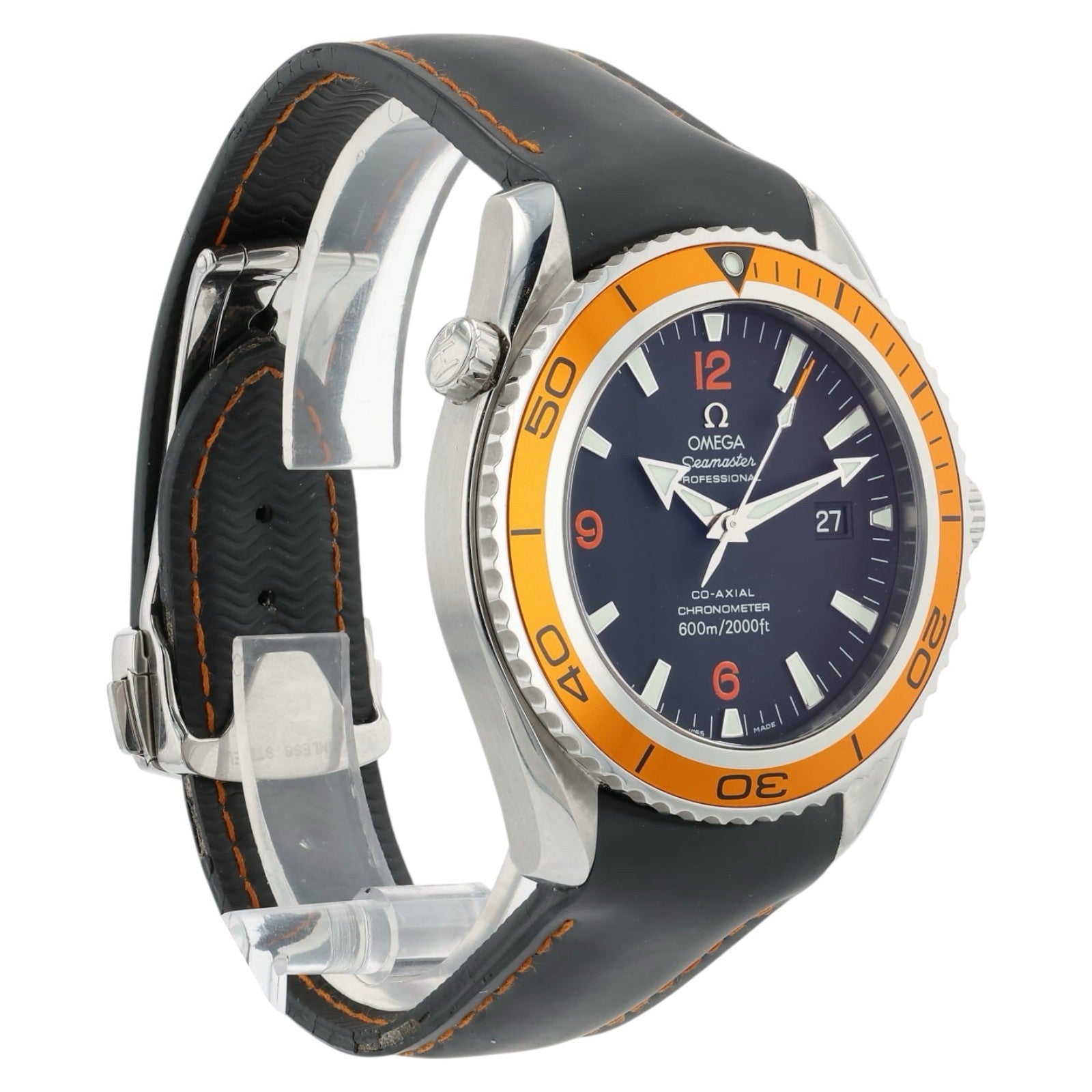 Omega Seamaster Black Dial Stainless Steel 45.5mm Automatic Mens 2908.50.82