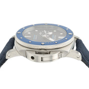 Panerai Submersible Azzuro Black Dial Steel 42mm Automatic Mens Watch PAM01209