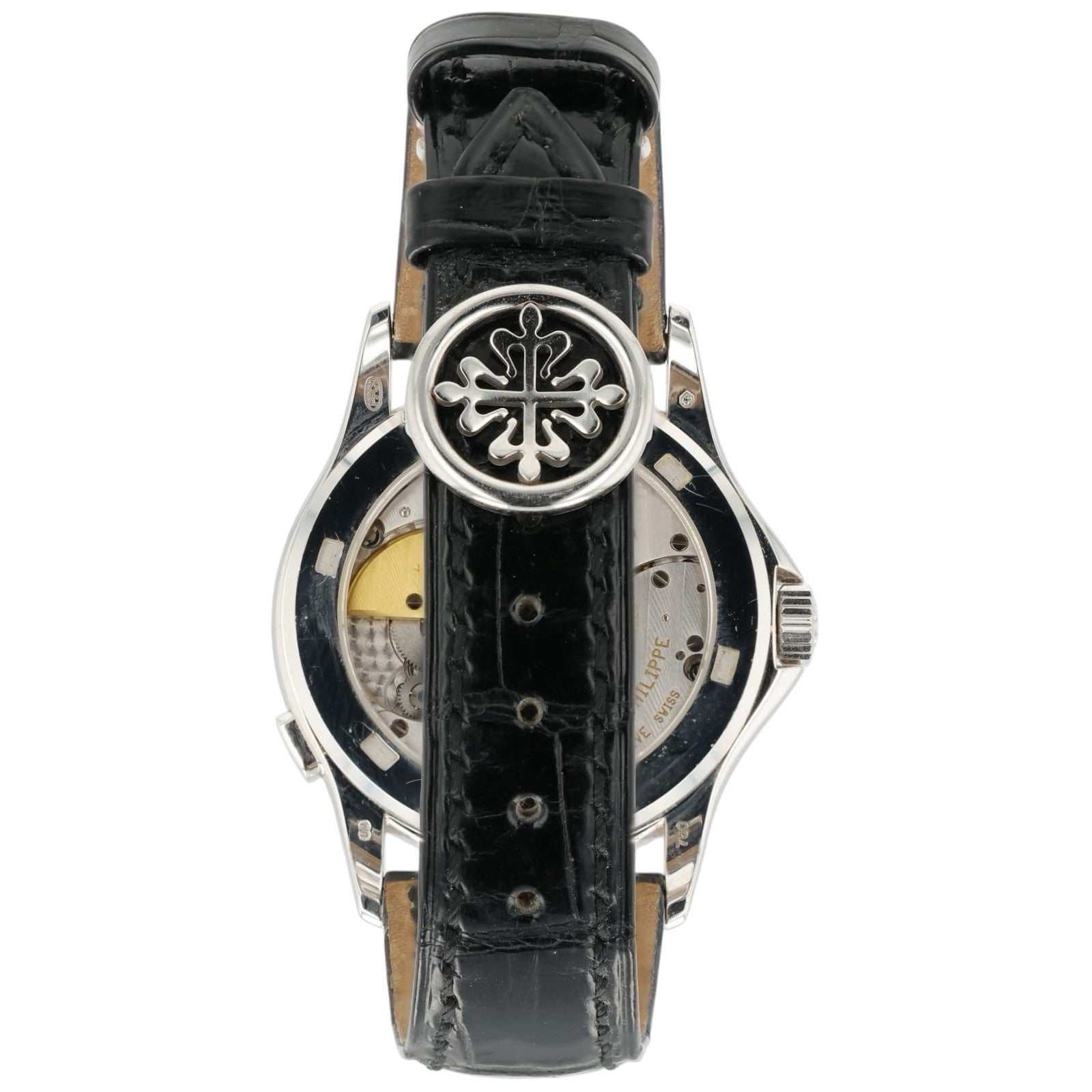 Patek Philippe World Time Silver Dial 18k White Gold 37mm Automatic Men’s 5110G