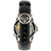 Patek Philippe World Time Silver Dial 18k White Gold 37mm Automatic Men’s 5110G