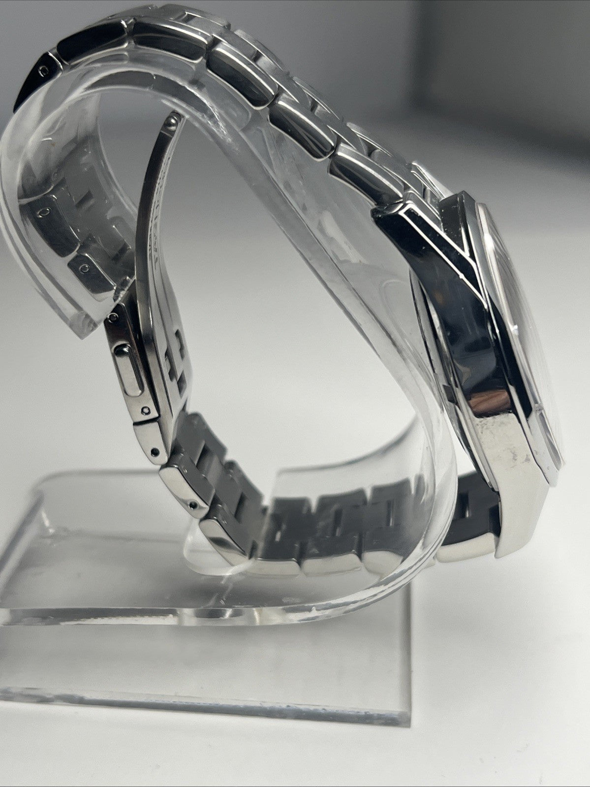 Silver TAG Heuer Carrera Calibre 5 WV211A-3