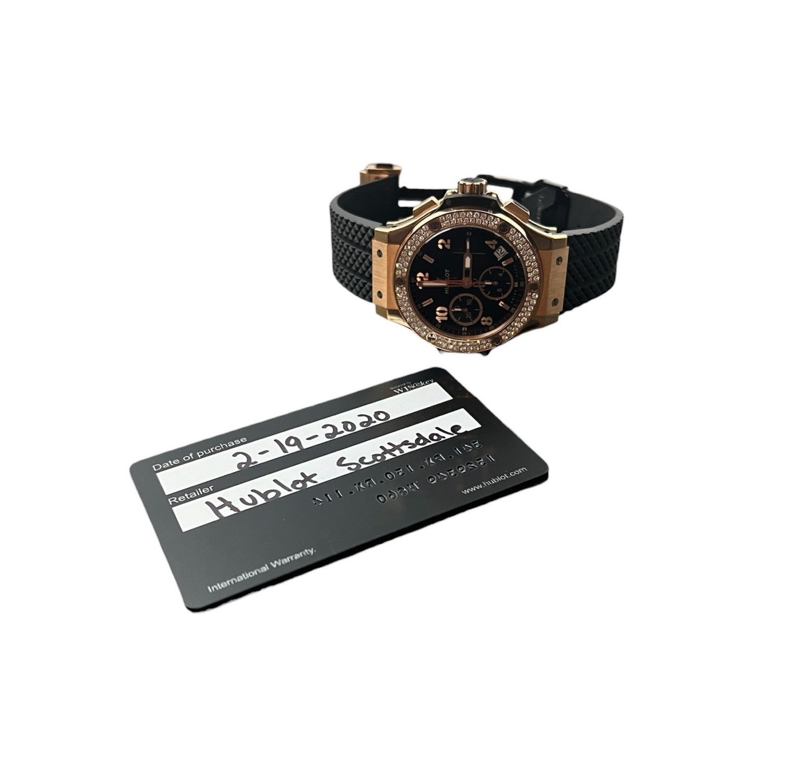 Hublot Big Bang Black Dial 18k Rose Gold Black Dial 41mm Men’s 341.PX.130.RX.114