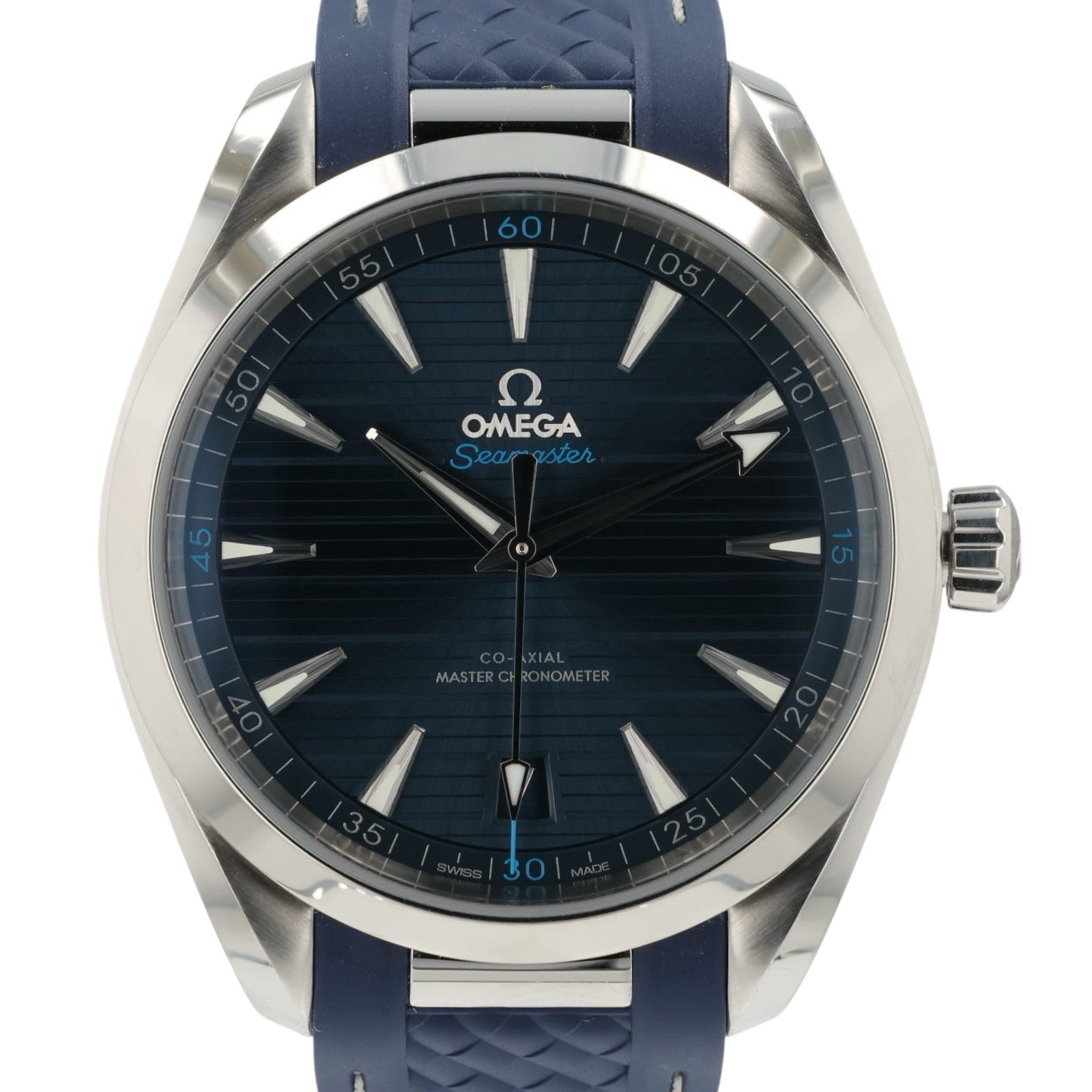 Omega Seamaster Aqua Tera Blue Dial Steel 41mm Automatic 220.12.41.21.03.002