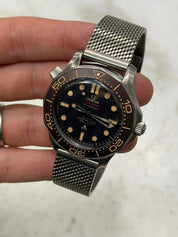 2023 Omega Seamaster NTTD James Bond No Time To Die Watch 210.90.42.20.01.001