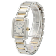 Cartier Tank Francaise Silver Color Dial Gold & Steel 20mm Quartz W51007Q4