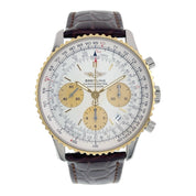 Breitling Navitimer Steel & Gold Silver Dial 42mm Automatic Men’s Watch D23322