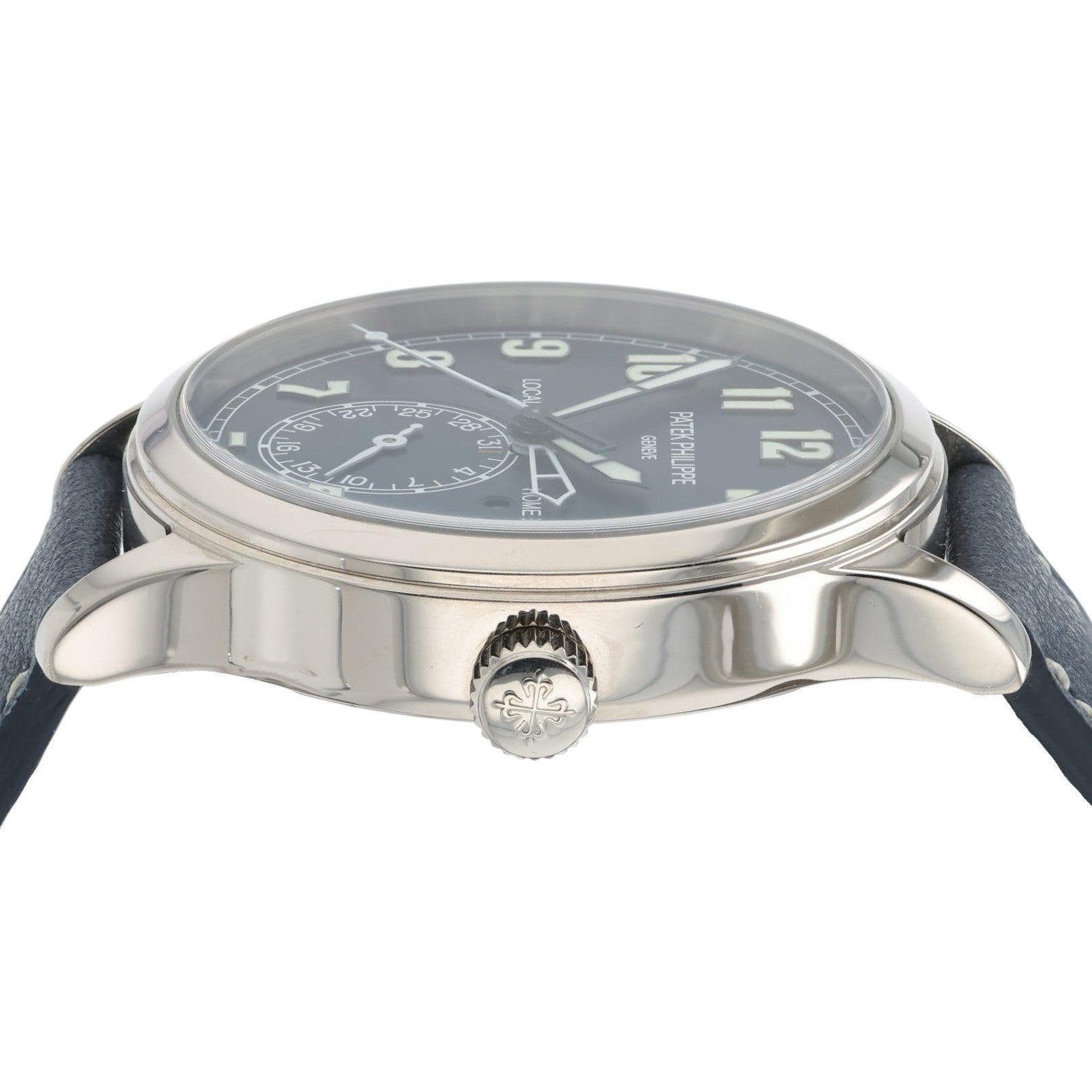 Patek Philippe Calatrava Blue Dial 18k White Gold 42mm Automatic Men’s 5524G-001