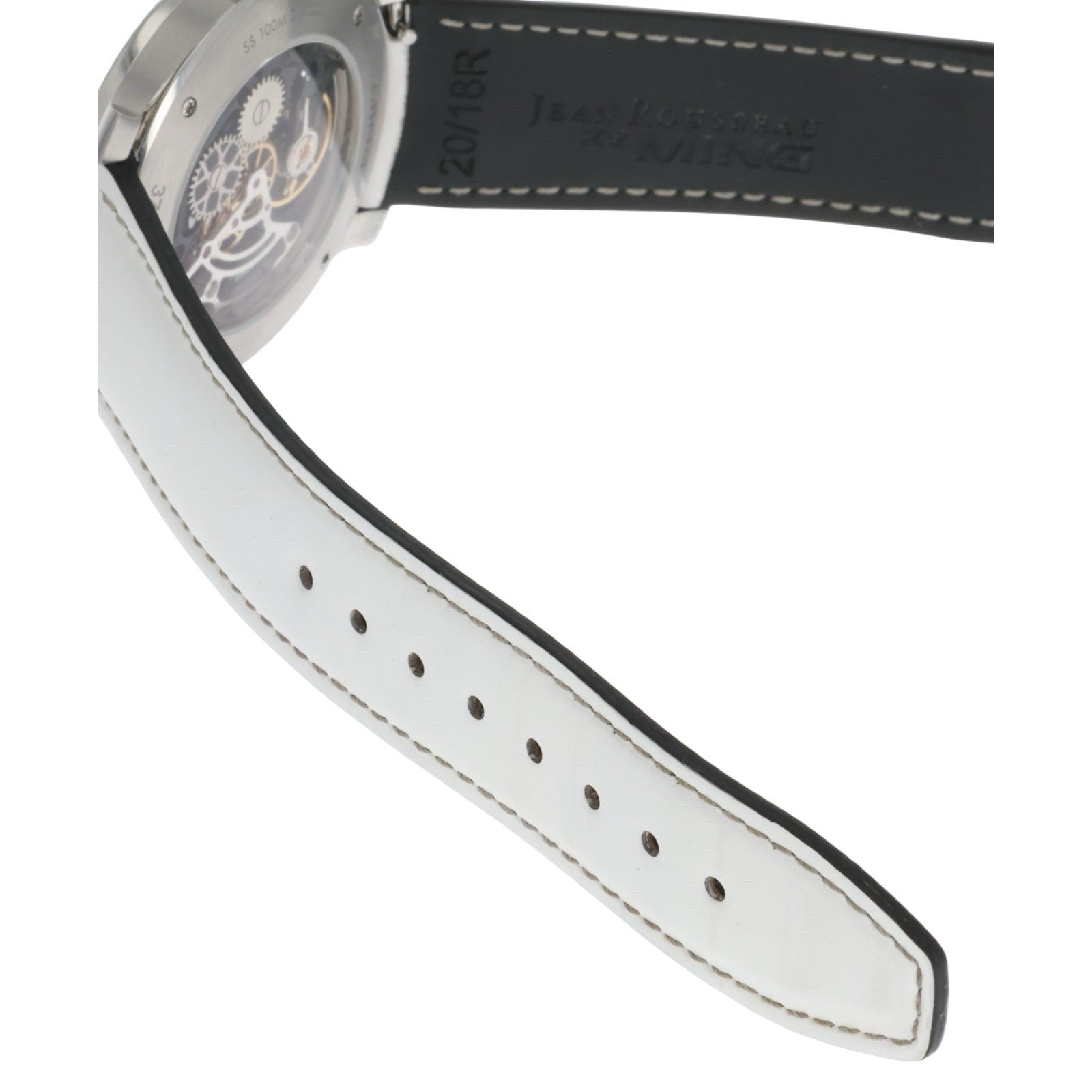 Ming Mosaic Stainless Steel Black Dial 38mm Manual Wind Men’s Watch 37.07