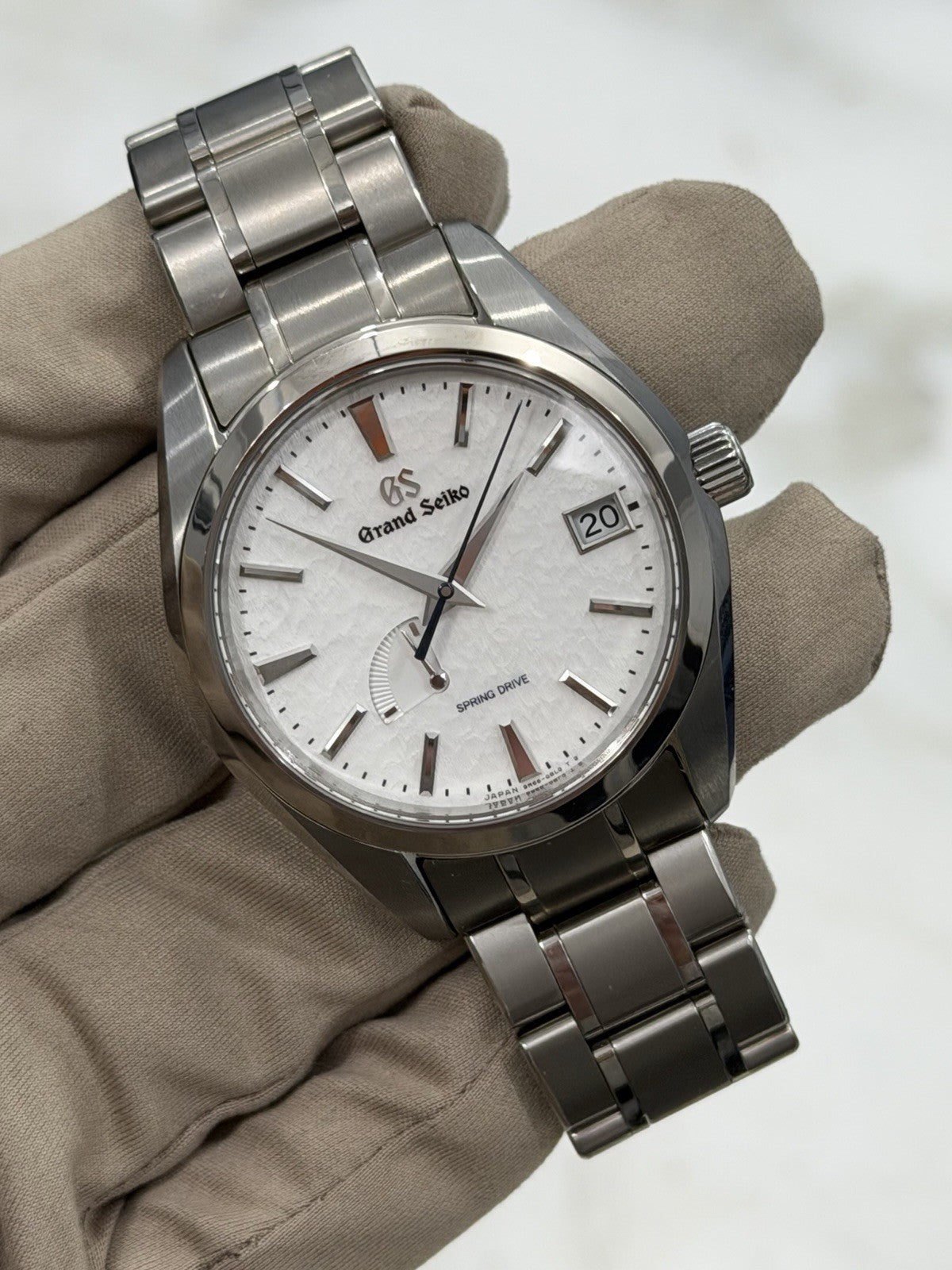 2024 Grand Seiko Spring Drive Snowflake Date Watch SBGA211 Titanium  - Box/Paper