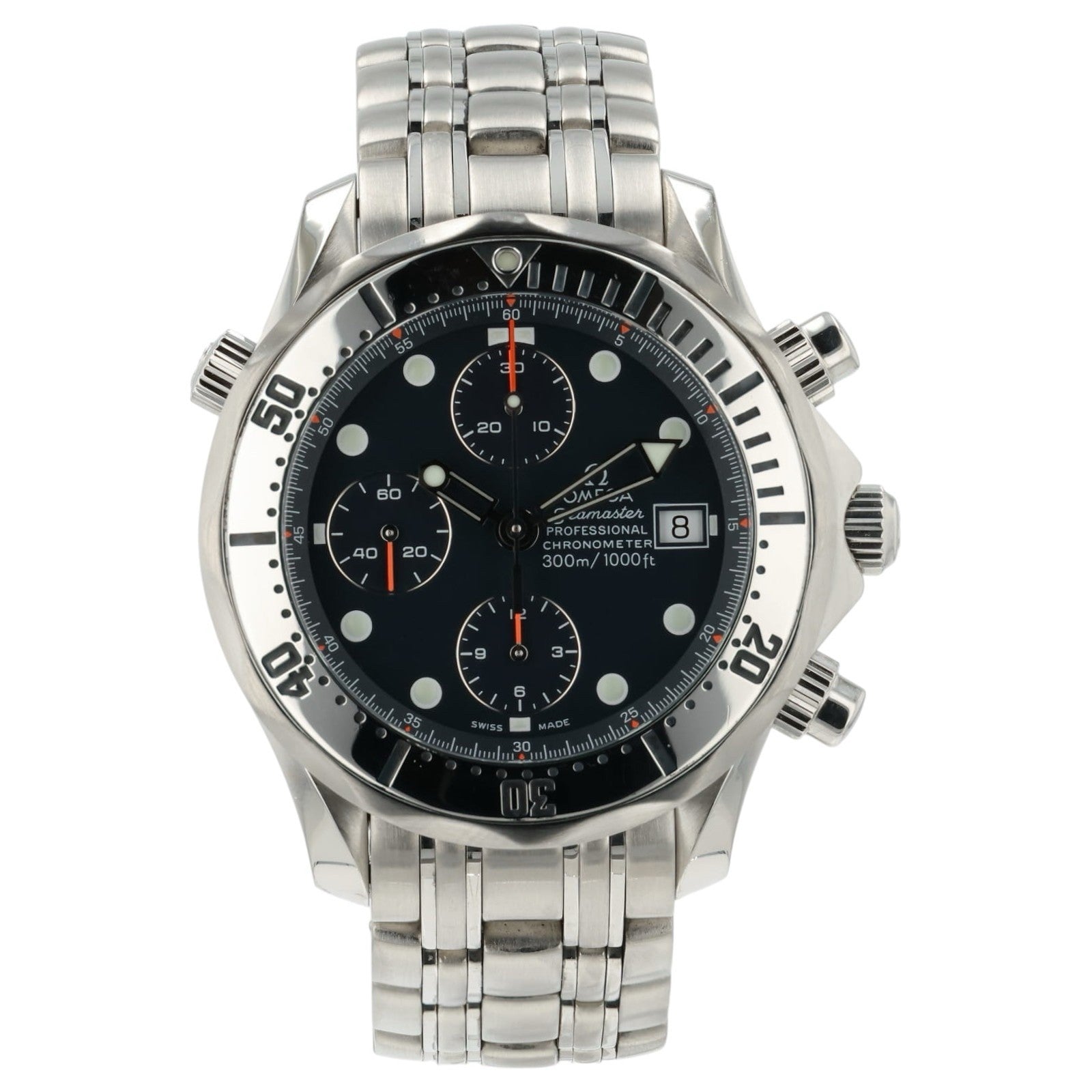 Omega Seamaster Diver Blue Dial Stainless Steel 41.5mm Automatic Mens 2598.80.00