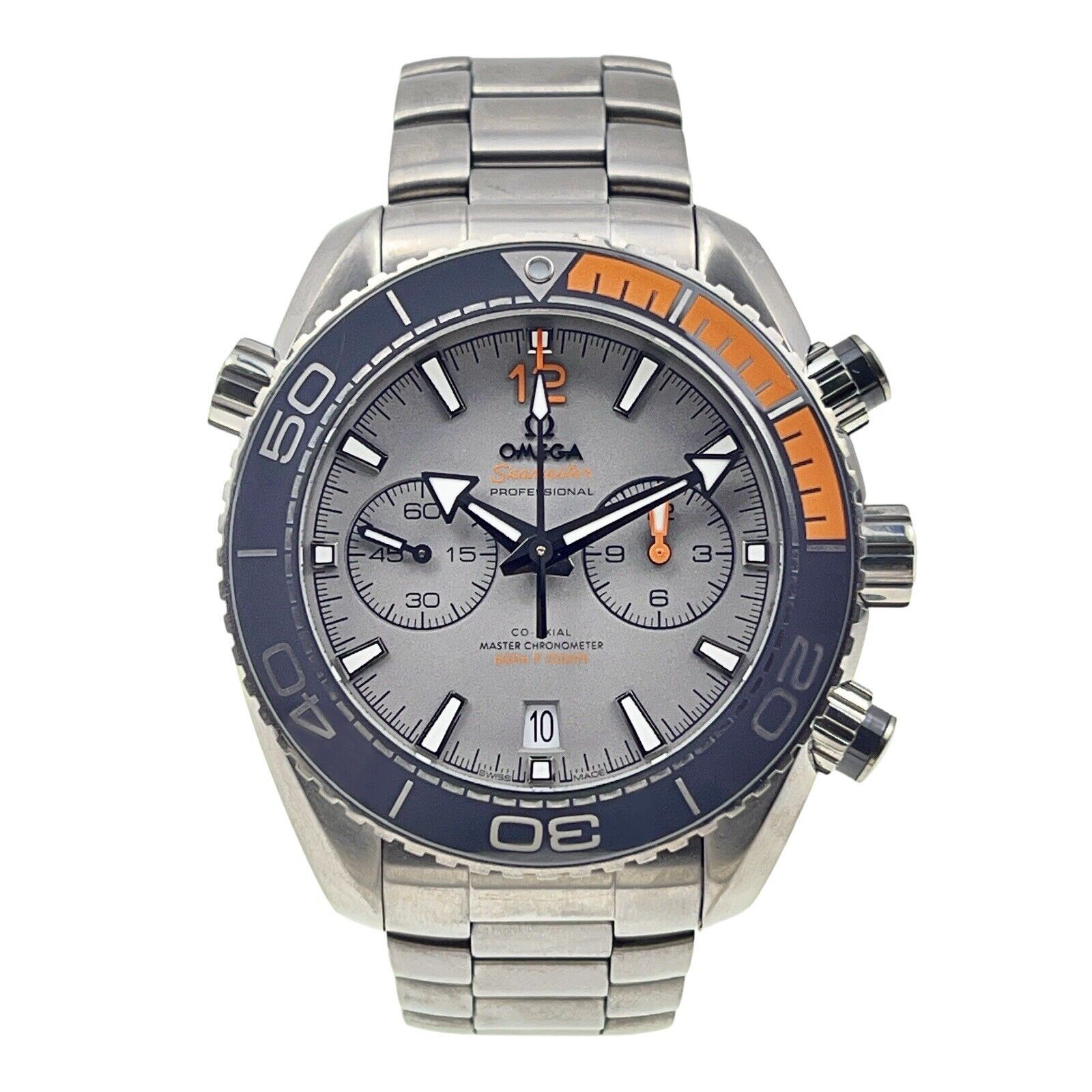 Omega Planet Ocean Chronograph Titanium Gray Automatic Mens 215.90.46.51.99.001