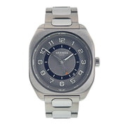 Hermes H08 Titanium Gray Dial 39mm Automatic Men’s Watch SP1.741 - Box/Papers
