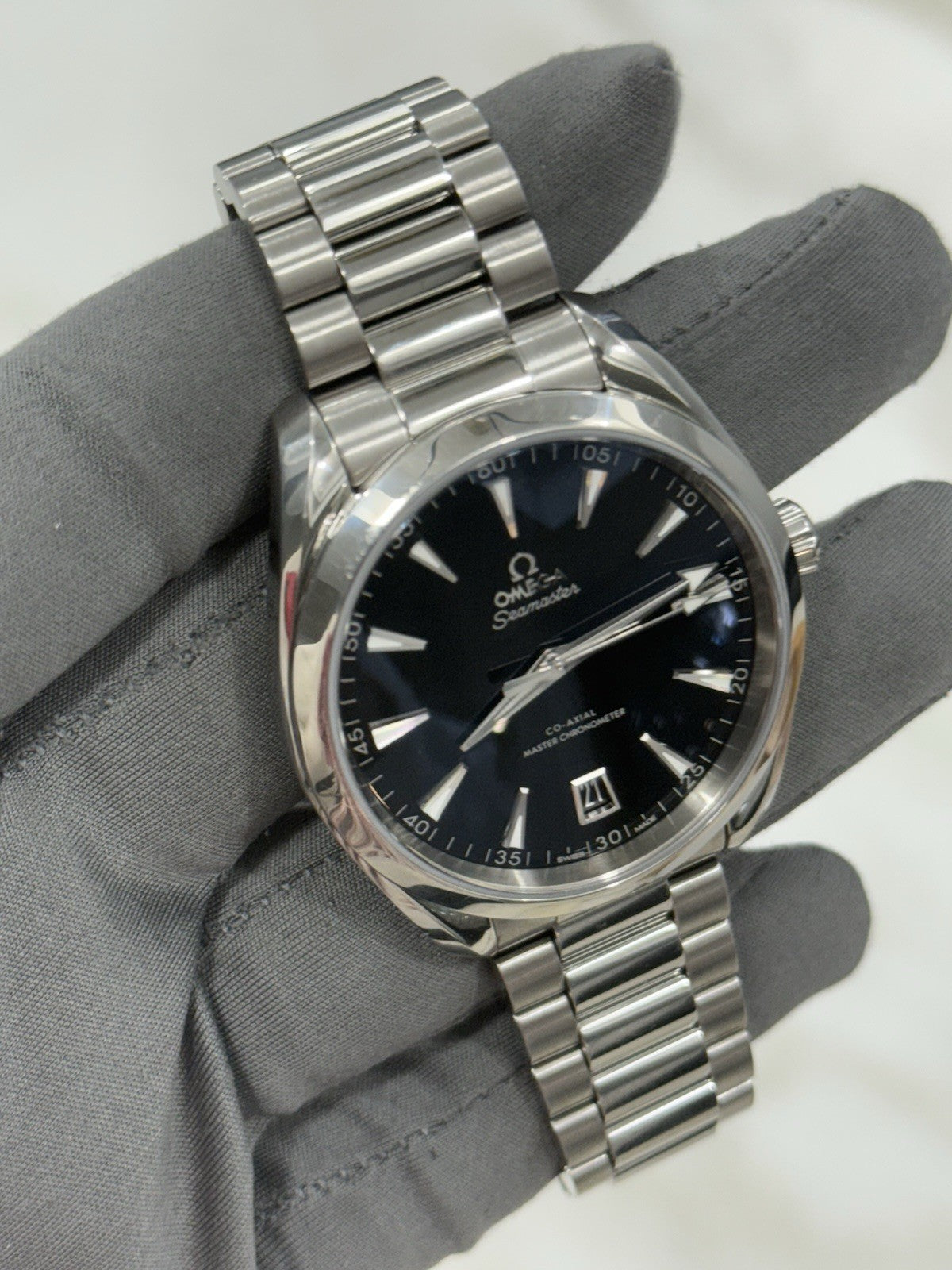 2025 Omega Seamaster Steel Black Dial 41mm Automatic Men's 220.10.41.21.01.002