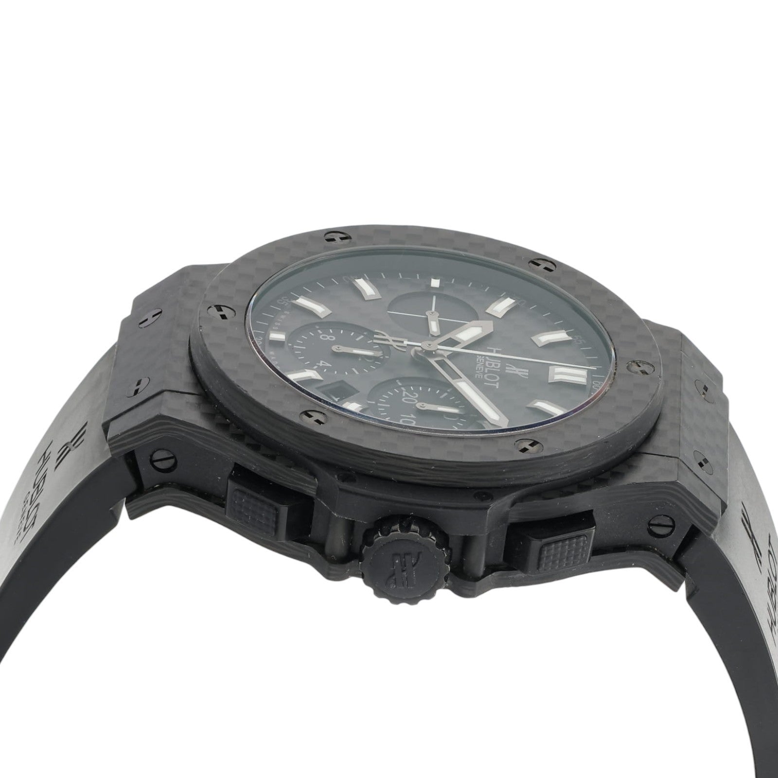 Hublot Big Bang Carbon Fiber Black Dial Automatic 44mm Mens Watch 301.QX.1724.RX