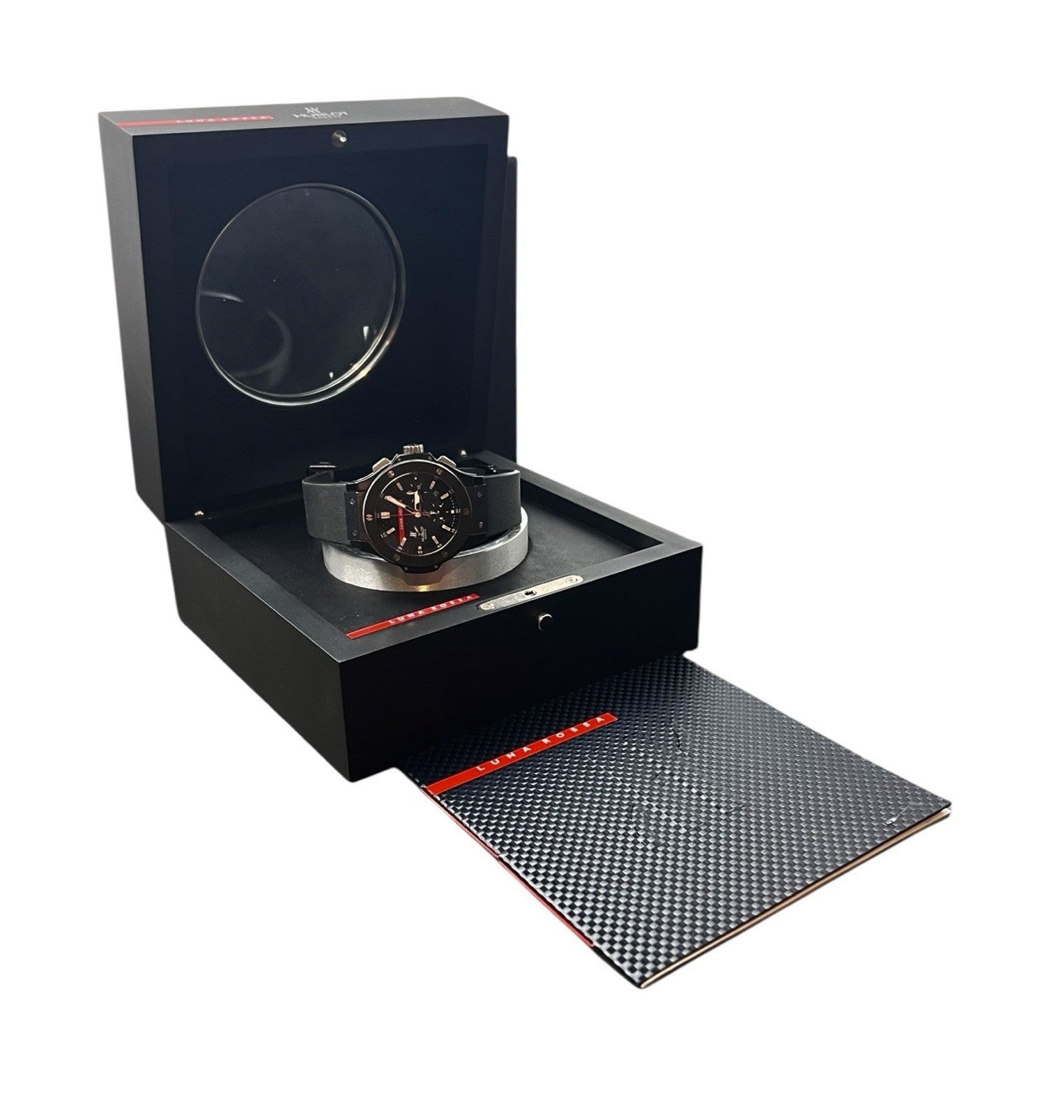 Hublot Big Bang “Luna Rossa” Black Dial Ceramic 44mm Mens 301.CM.131.RX.LUN06