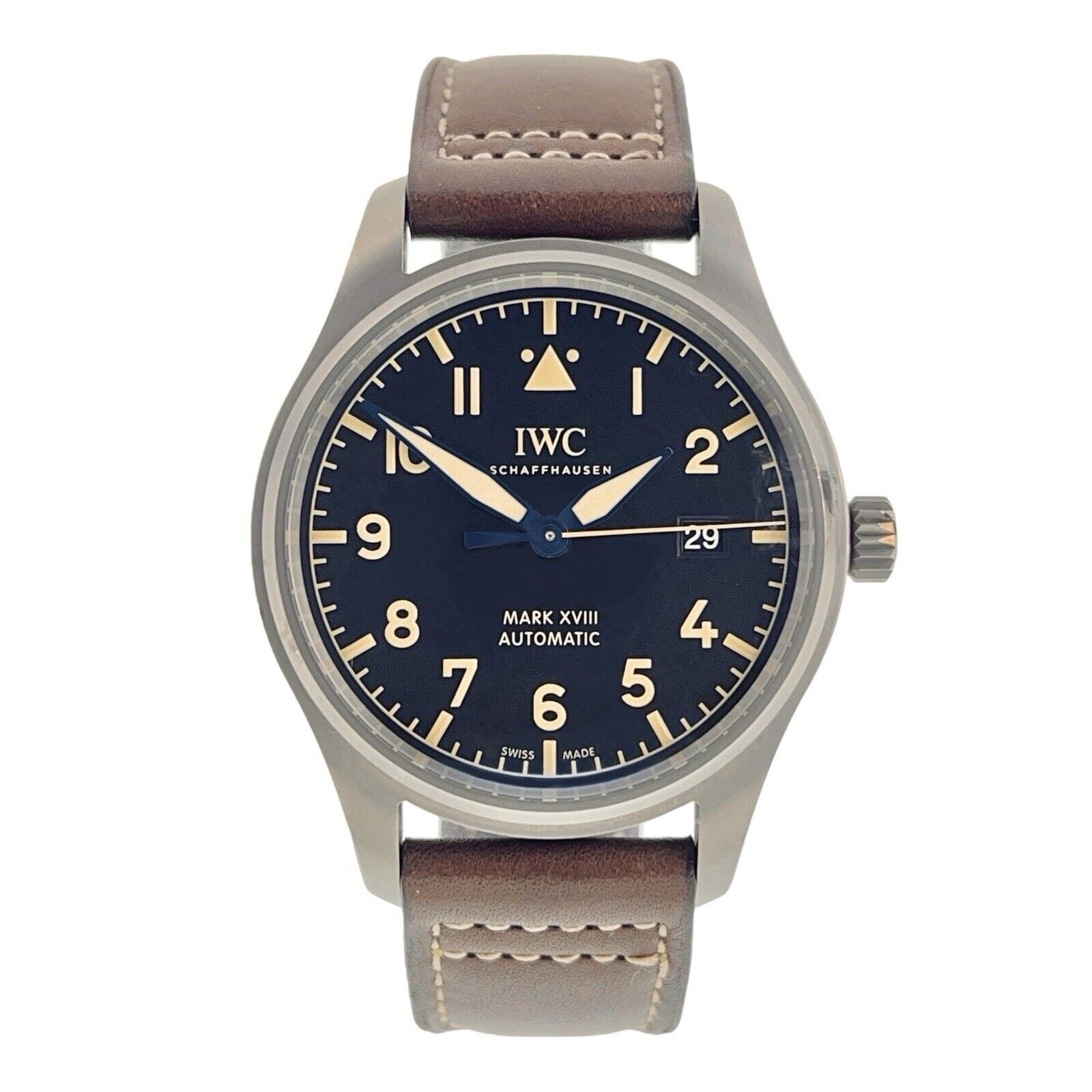 IWC Pilot Mark Titanium Black Dial 41mm Automatic Men’s Watch IW327006