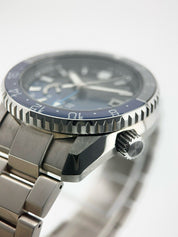 Seiko Prospex Titanium Blue Dial 44.8mm Automatic Movement Men’s Watch SNR049