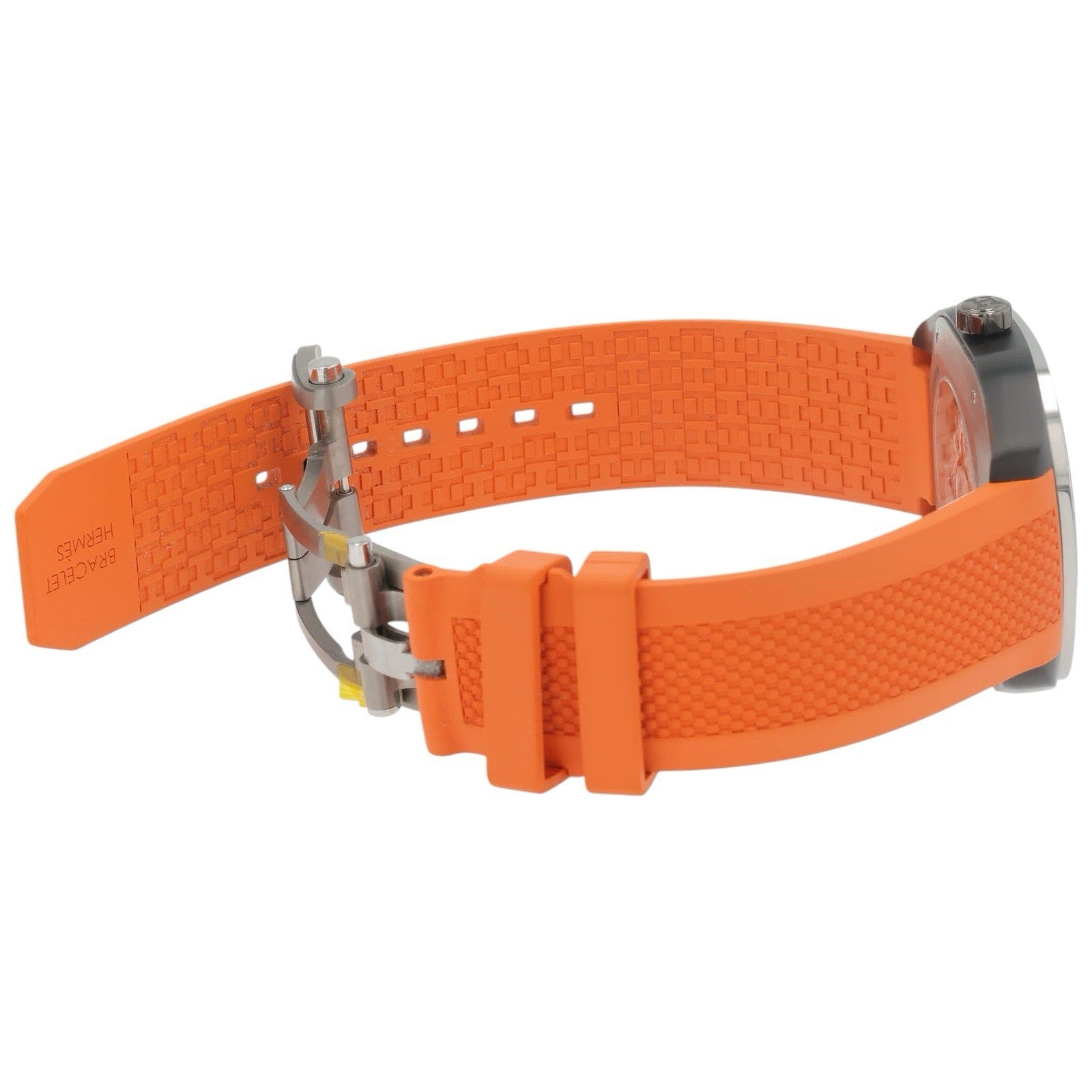 NEW Hermes H08 Titanium Black Dial 42mm Automatic Movement Men’s Watch H08