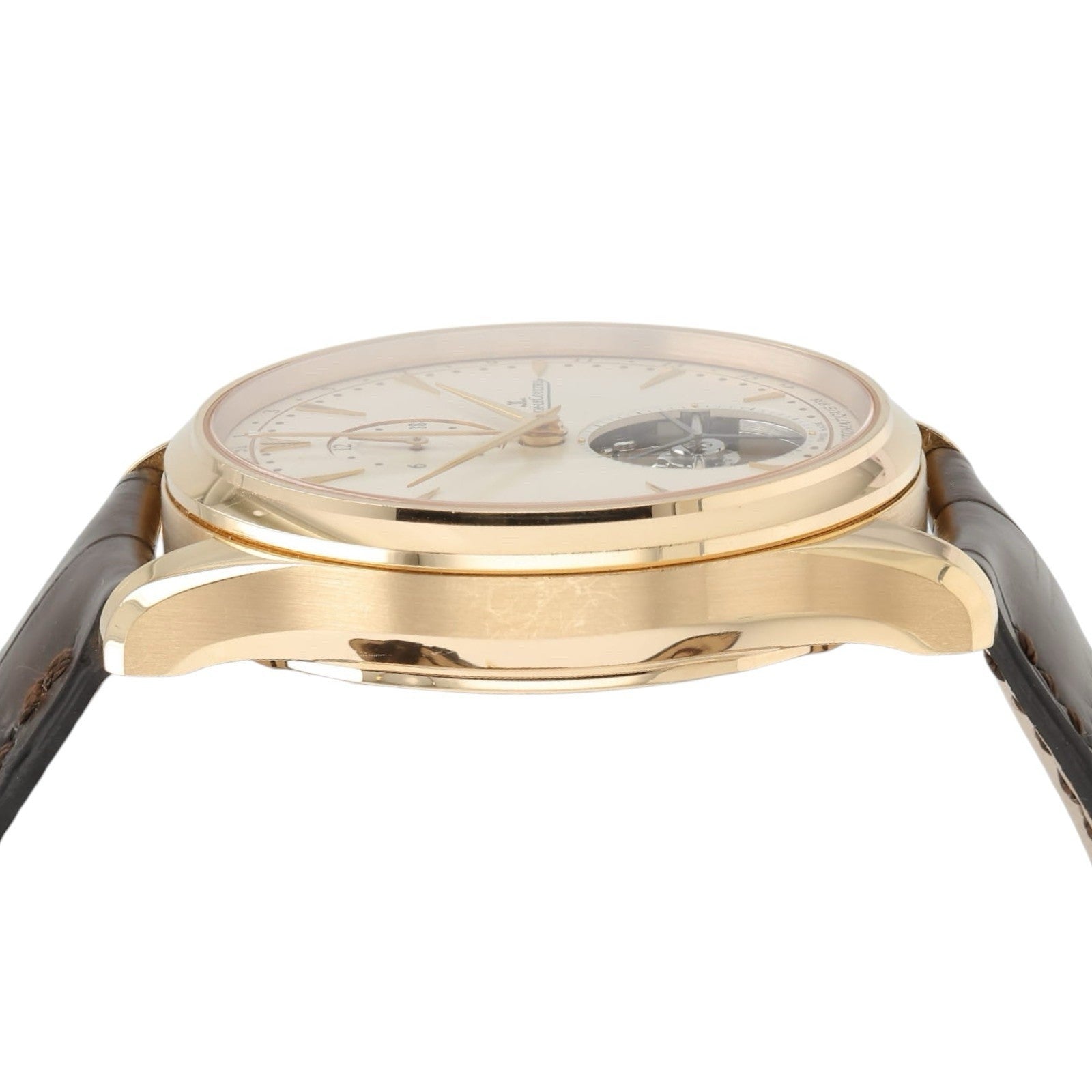 LeCoultre Tourbillon Cream Dial 18k Rose Gold 43mm Auto Men’s Watch Q1662510