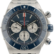 Breitling Super Chronomat B01 Steel Blue Dial 44mm Automatic Men’s Watch AB0136