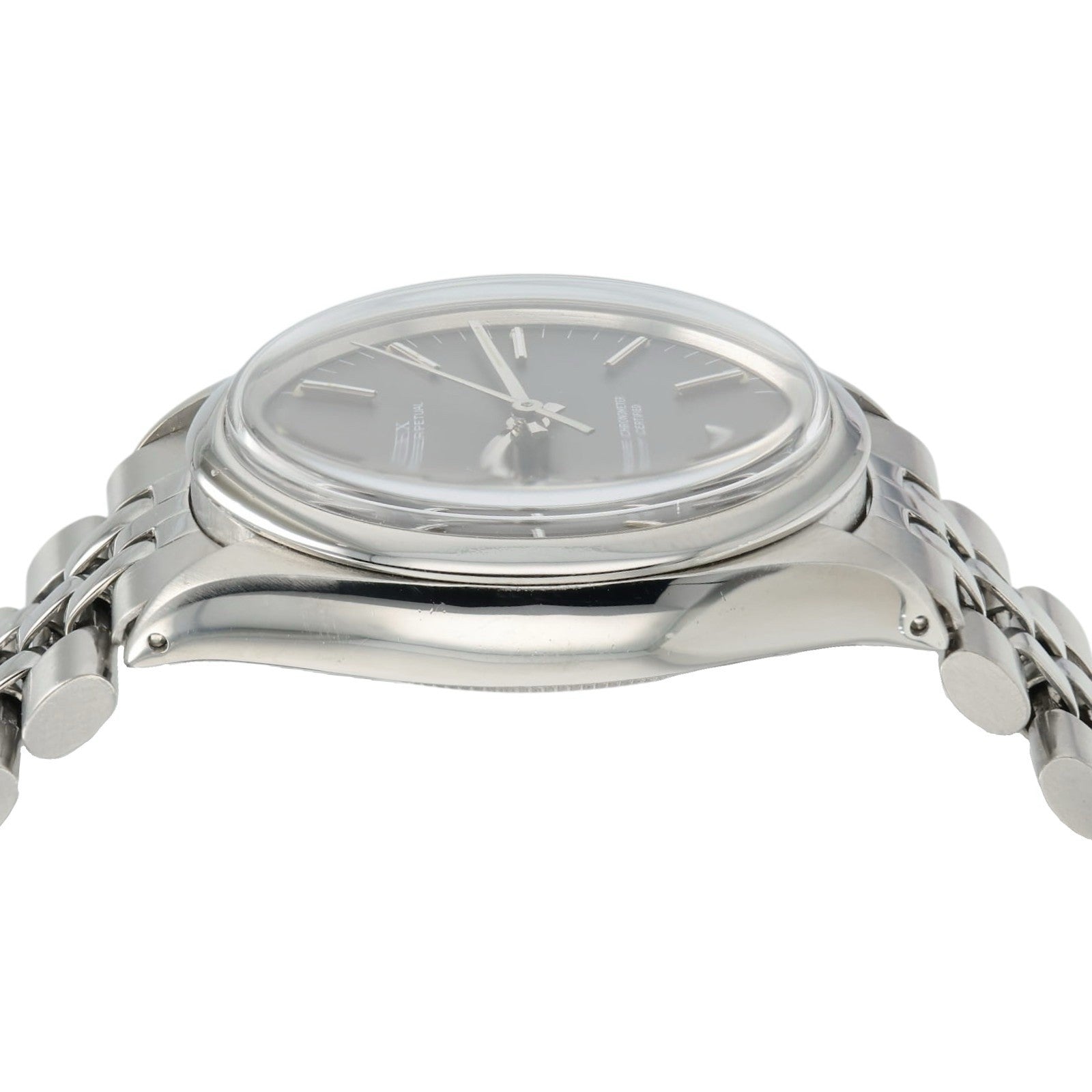 Rolex OP Gray Dial Stainless Steel 34mm Automatic Movement Men’s Watch 1002