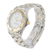 Omega Seamaster Diver Steel & Gold White Dial 36mm Quartz Men’s Watch 2362.20