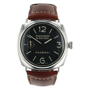 Panerai Radiomir Black Seal Steel Black Dial 45mm Manual Wind Mens PAM00183