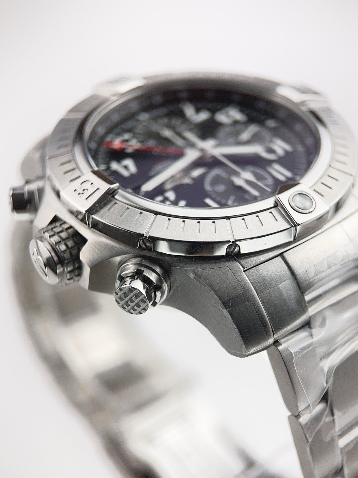 NEW Breitling Avenger Stainless Steel Black Dial 45mm Automatic Watch A24315