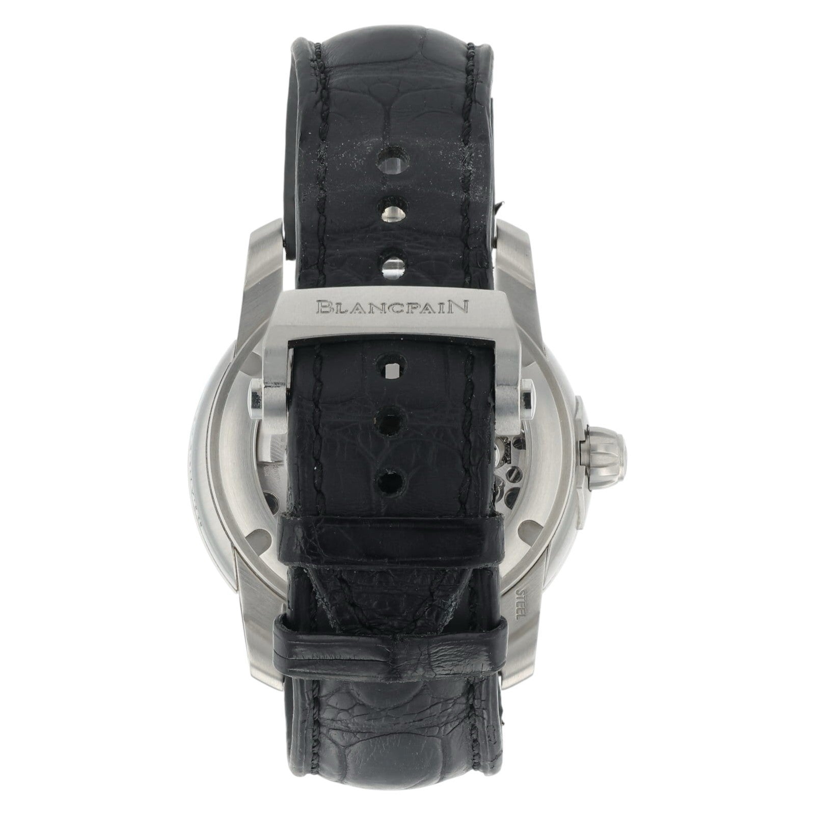 Blancpain L-Evolution Steel Grey Dial 43.5mm Automatic Men's Watch 8850