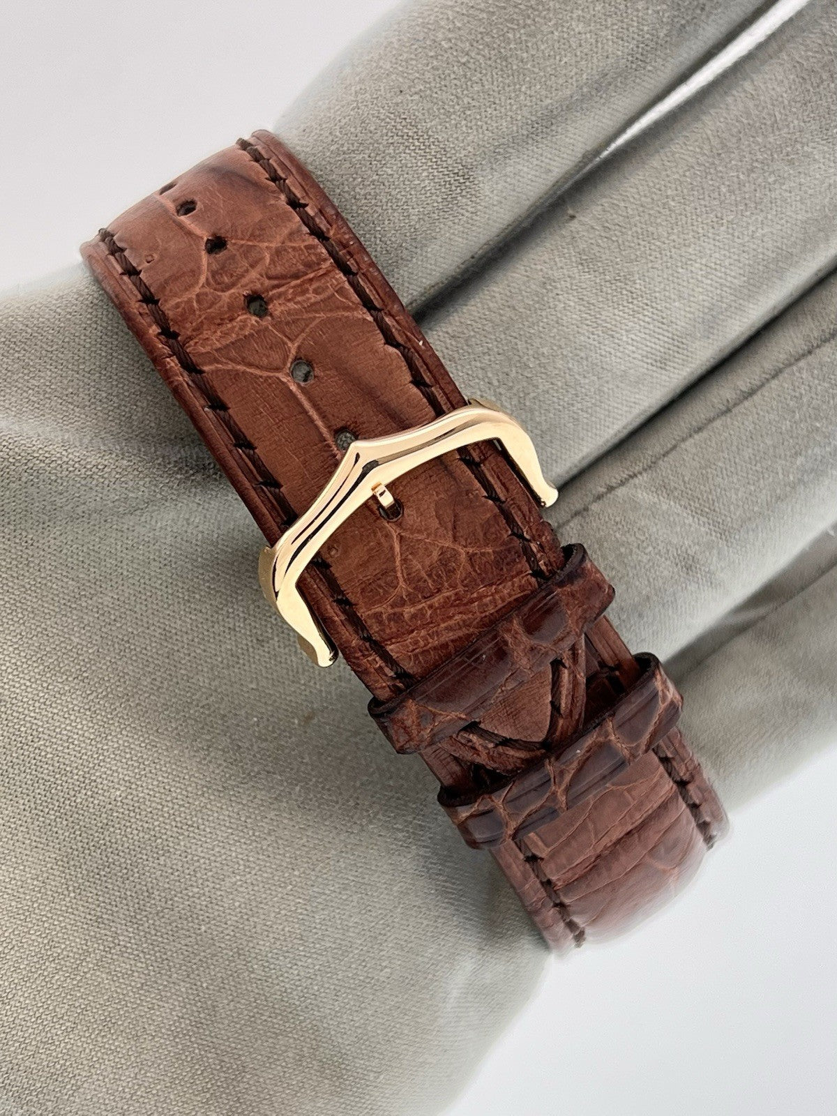 Cartier Ballon Bleu 18k Rose Gold Grey Dial 40mm Manual Wind Men’s WGBB0020