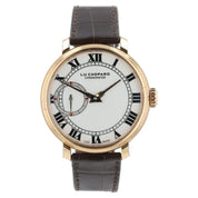 Chopard L.U.C White Dial 18k Rose Gold 44mm Manual Wind Men’s Watch 161963
