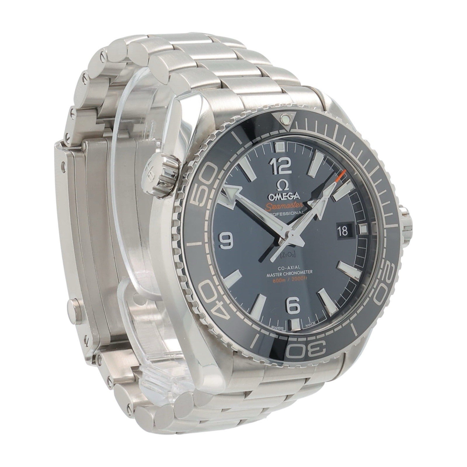 Omega Seamaster Steel Black Dial 43.5mm Automatic Mens Watch 215.30.44.21.01.001