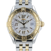 Breitling B-Class MOP Dial 31mm Gold & Steel Quartz Women's Watch D71365
