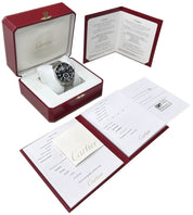 Cartier Calibre de Cartier Steel Black Dial 42mm Automatic Men's Watch W7100057