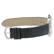 Cartier Santos Dumont Silver Dial Stainless Steel 31mm Quartz Mens WSSA0022