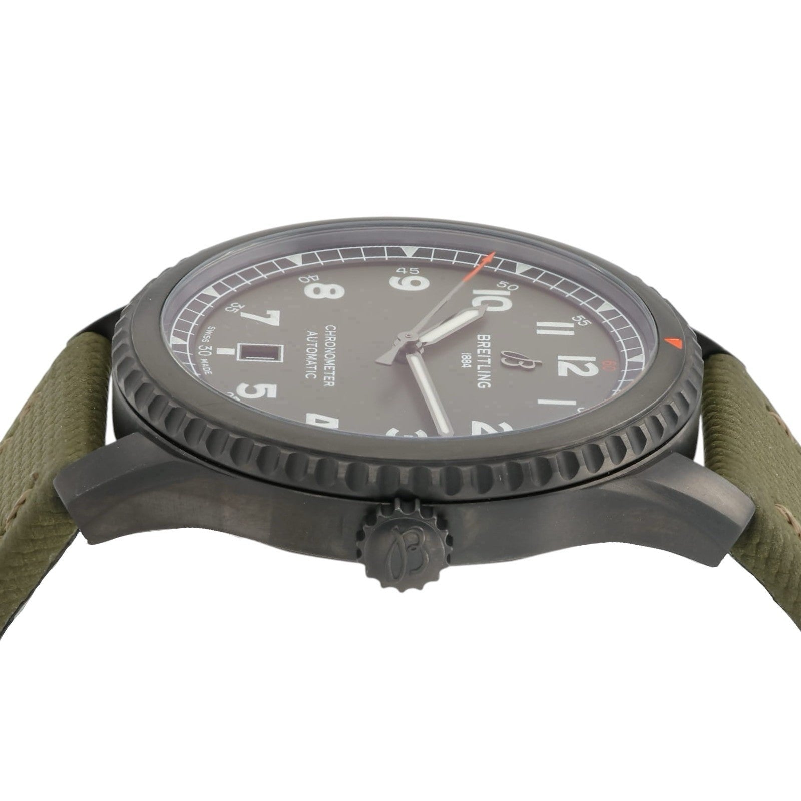 Breitling Curtiss Warhawk Green Dial Stainless Steel 41mm Automatic Men’s M17315