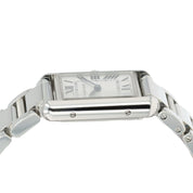 Cartier Tank Must de Cartier Silver Dial Stainless Steel 29.5mm Quartz WSTA0107
