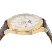 Patek Philippe Perpetual Calendar Silver Dial 18k Rose Gold 39.5mm Mens 5496R001