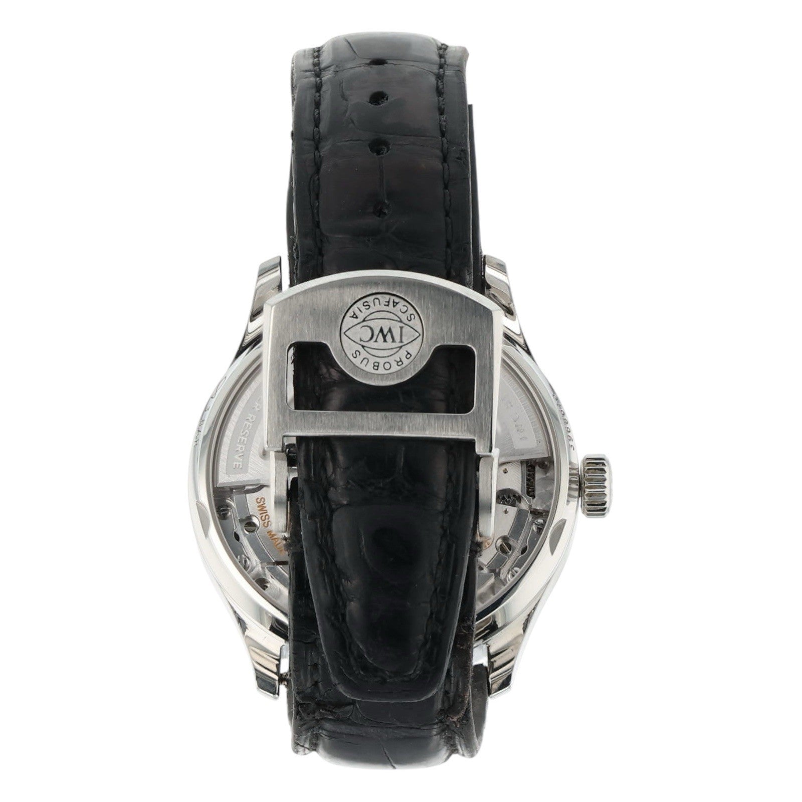 IWC Portuguese Stainless Steel Silver Dial 42.3mm Automatic Mens Watch IW500704
