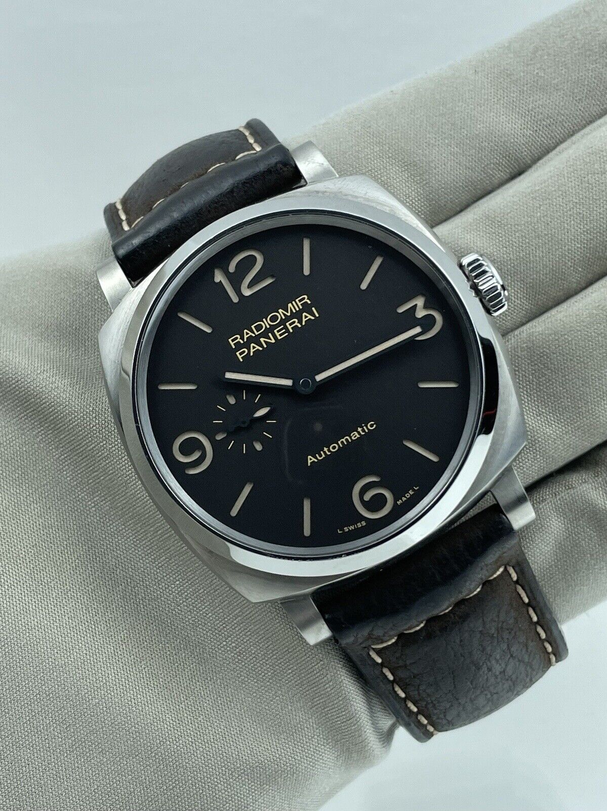 Panerai Radiomir Brown Men's Titanium Watch - PAM00619 Automatic W/ Original Box