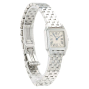 Cartier Santos Demoiselle Silver Dial Small Steel 21mm Quartz Womens WSPN0019