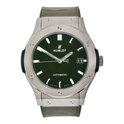Hublot Classic Fusion Titanium Green Dial 45mm Automatic Men’s 511.NX.8970.LR