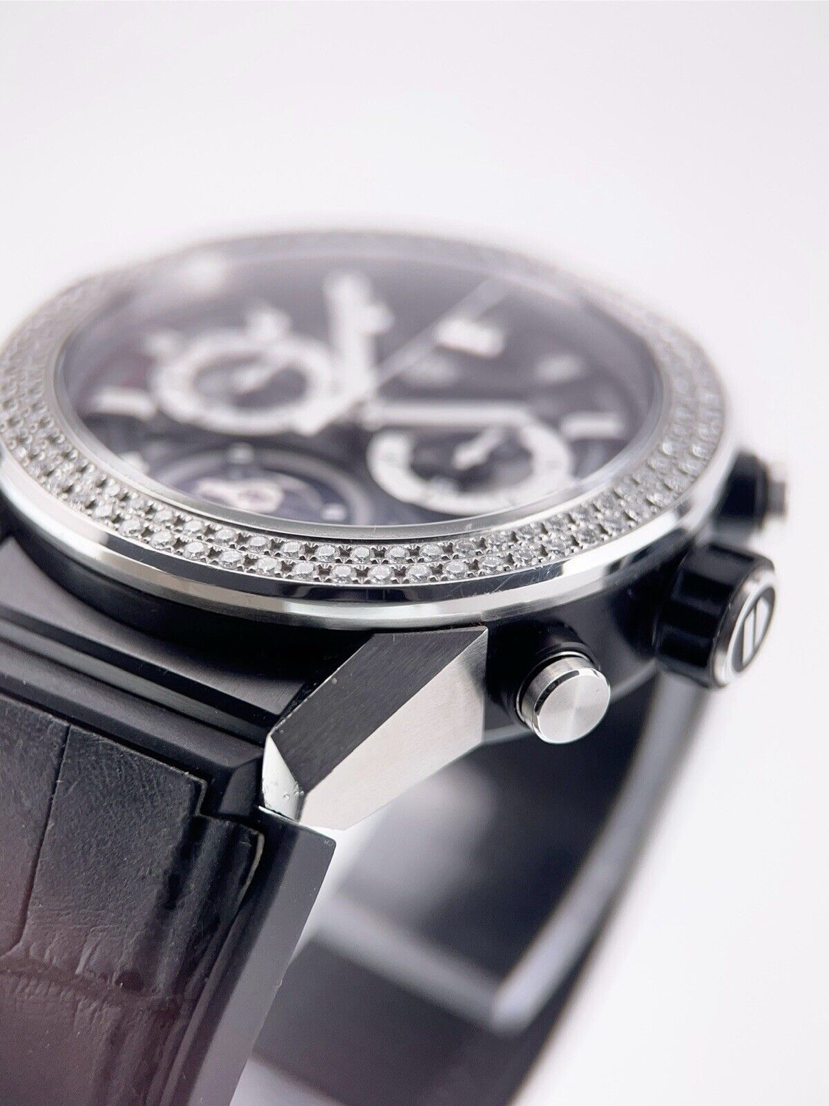 Tag Heuer Carrera Heuer 02T Factory Diamond Skeleton 45mm Men's Watch CAR5A80