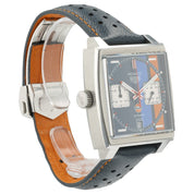 Tag Heuer Monaco Gulf Blue Dial Stainless Steel 39mm Automatic Men’s CAW211R