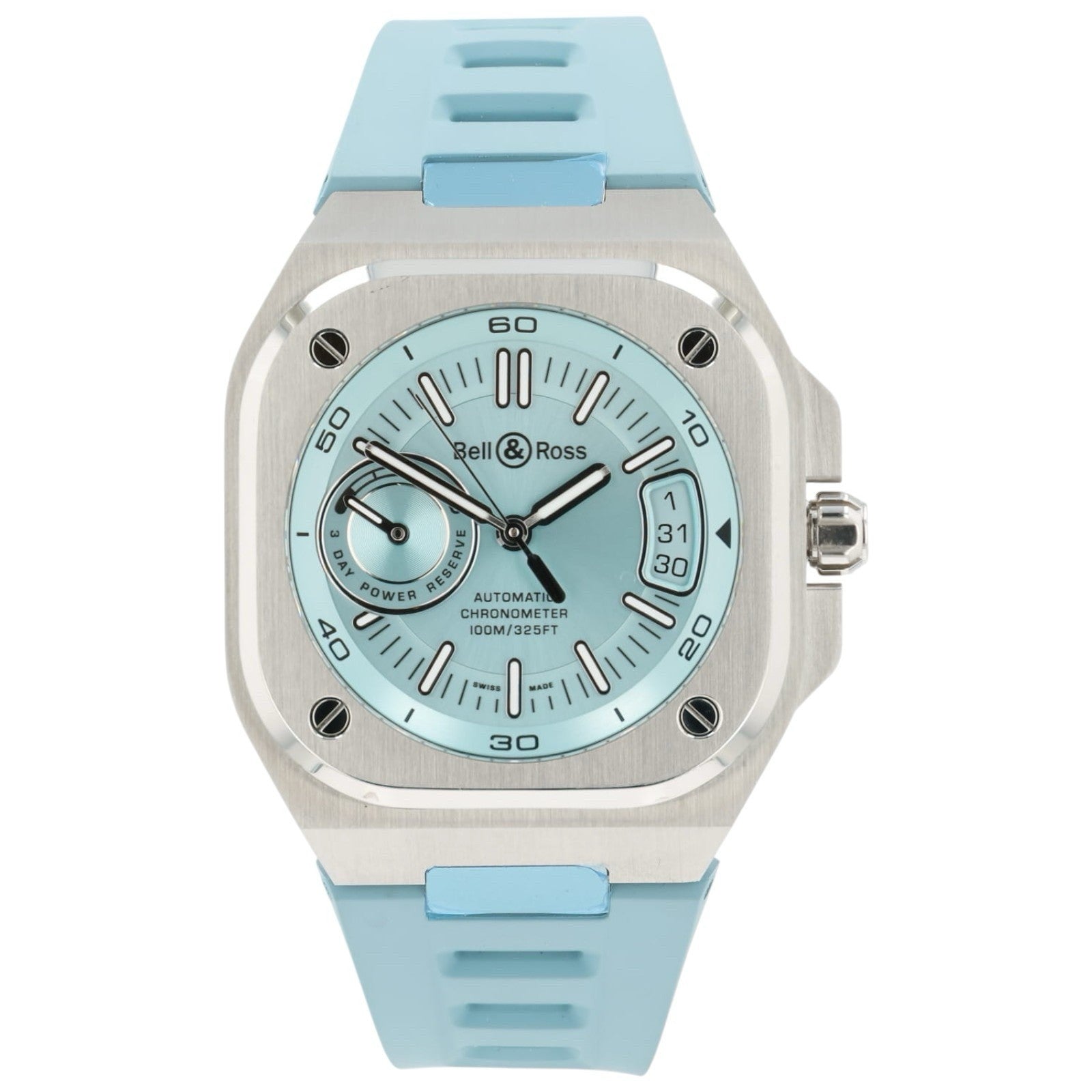 Bell & Ross BRX5 Ice Blue Dial Stainless Steel 41mm Automatic Men’s Watch BRX5